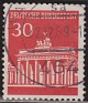 Germany 1966 Architecture 30 Pfennig Red Scott 954